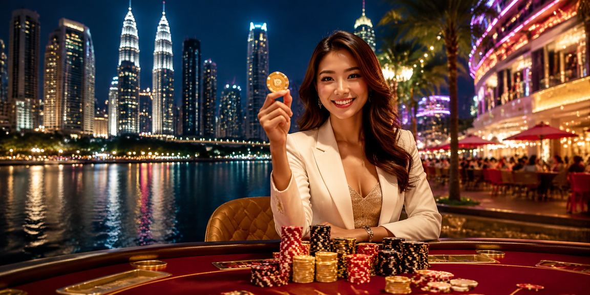 Pemain baccarat 7070 di Kuala Lumpur menikmati permainan kasino dalam talian