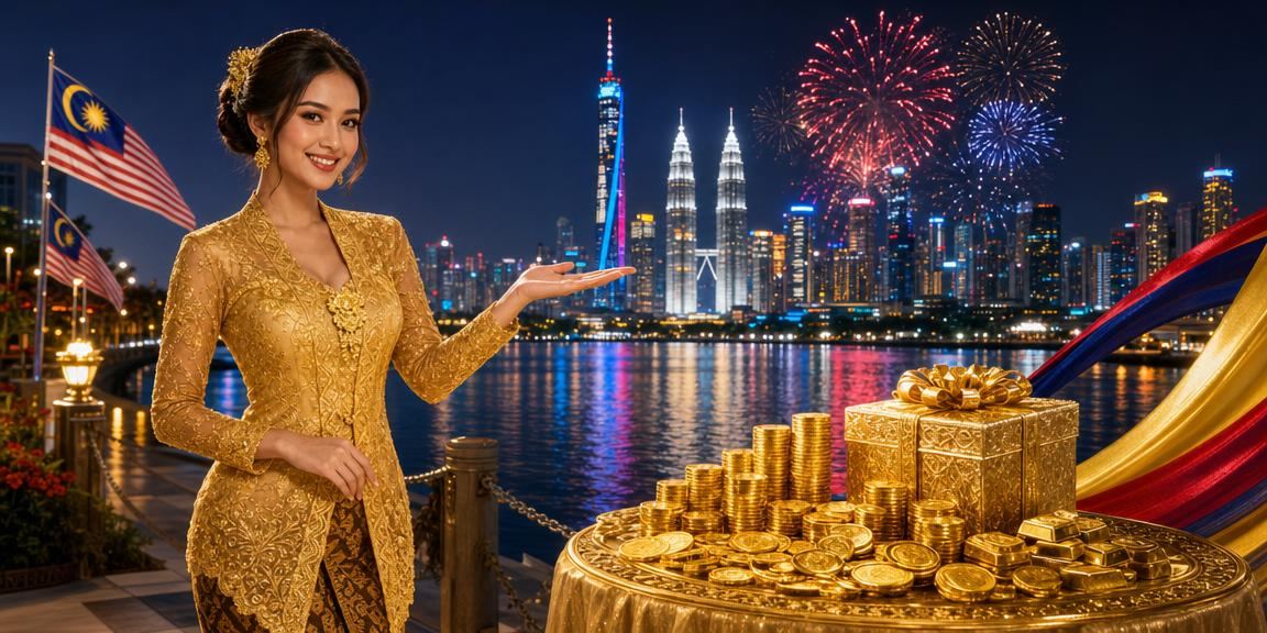 Wanita berbaju kebaya menerima bonus VIP di Kuala Lumpur bersama 7070