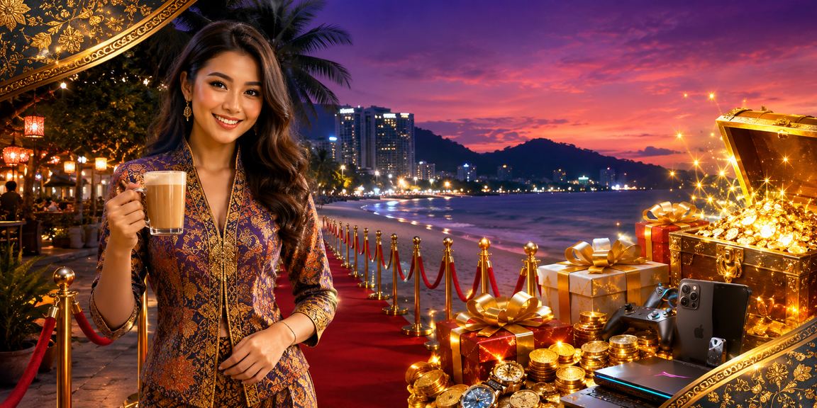 Pemain berbaju batik bertaruh selepas mendapat bonus di Penang